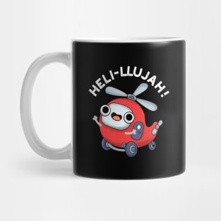 Heli-llujah Cute Helicopter Pun Mug